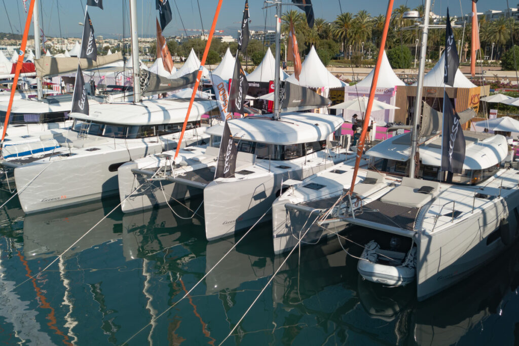 Excess Catamarans range Cannes boat show